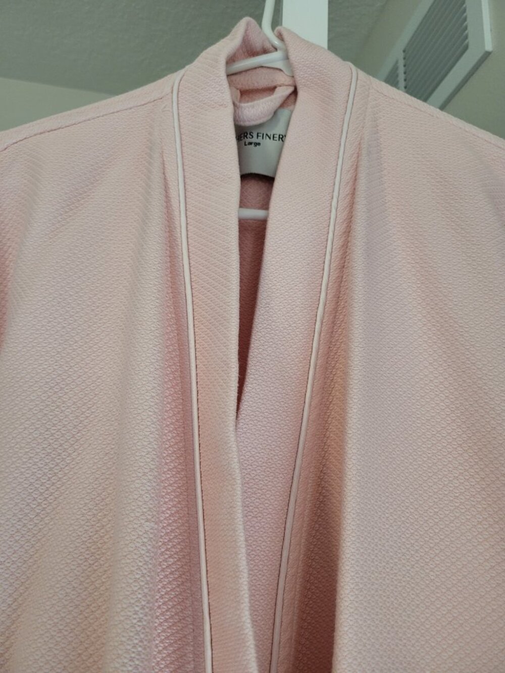Fisher's Finery Pink Spa Robe - Picture 3 of 8